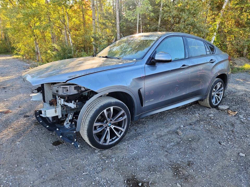 2017 BMW X6 VIN 5UXKU2C33H0U29982 — COPART salvage auction photo