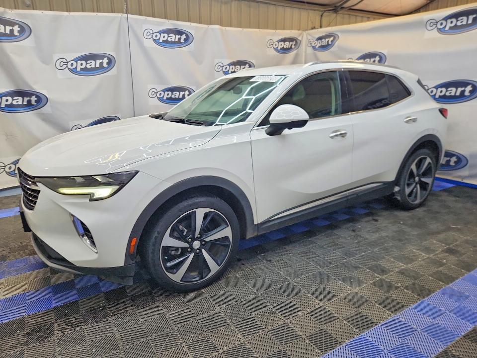 2021 Buick Envision VIN LRBFZNR42MD194563 — COPART salvage auction photo