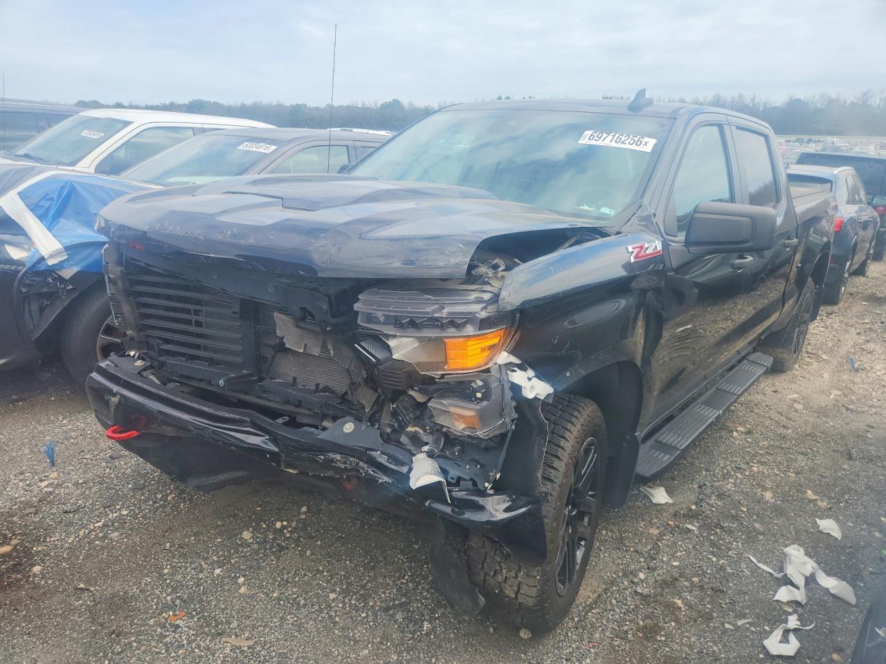 2022 Chevrolet Silverado VIN 3GCPDCED1NG616132 — COPART salvage auction photo