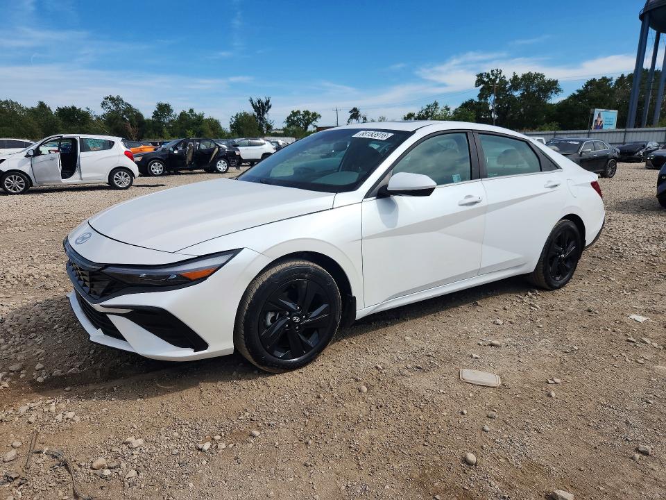 2025 Hyundai Elantra VIN KMHLS4DG3SU989411 — COPART salvage auction photo