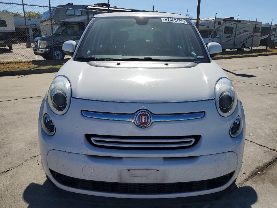 2014 Fiat 500 VIN ZFBCFABH5EZ023848 COPART salvage auction — REAR END, CA - SALVAGE CERTIFICATE, sold $575 on 2026-09-14 (photo 5)
