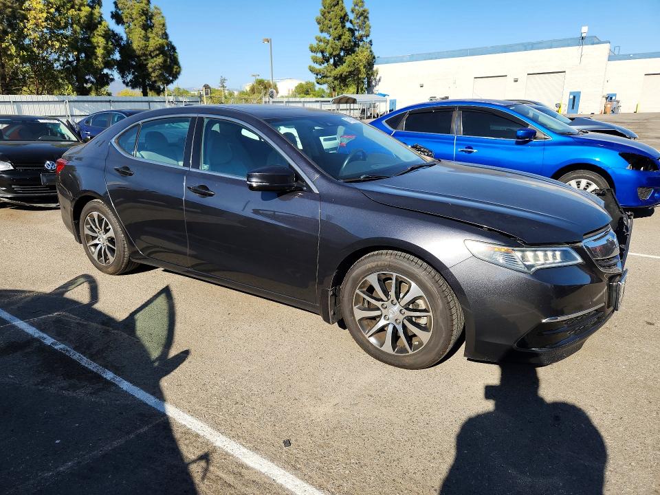 2016 Acura Tlx VIN 19UUB1F54GA008984 COPART salvage auction — SIDE, CA - SALVAGE CERTIFICATE, sold $1,850 on 2026-09-10 (photo 4)
