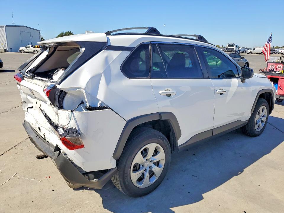 2019 Toyota Rav 4 VIN 2T3F1RFVXKC013420 COPART salvage auction — REAR END, CA - SALVAGE CERTIFICATE, sold $8,200 on 2026-10-12 (photo 3)