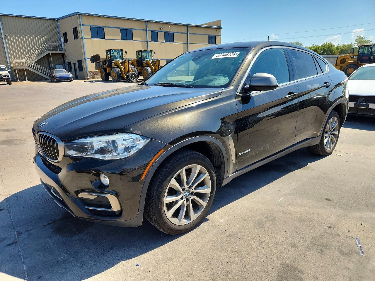 2018 BMW X6 VIN 5UXKU2C57J0X49975 — COPART salvage auction photo