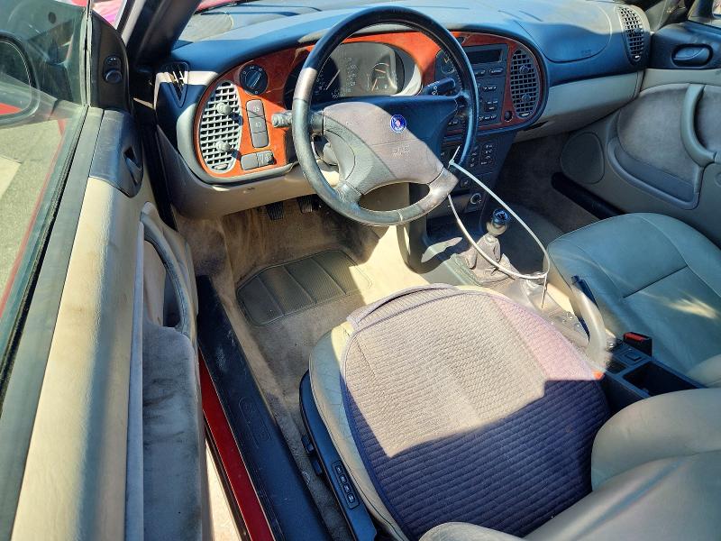 1998 Saab 900 VIN YS3DF75N4W7005661 COPART salvage auction — FRONT END, OH - CERT OF TITLE-SALVAGE, sold $375 on 2026-10-07 (photo 8)
