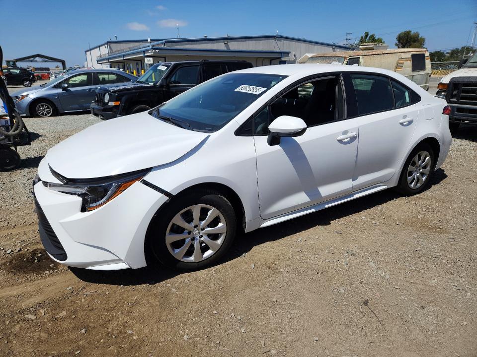 2025 Toyota Corolla VIN 5YFB4MDE9SP304494 — COPART salvage auction photo