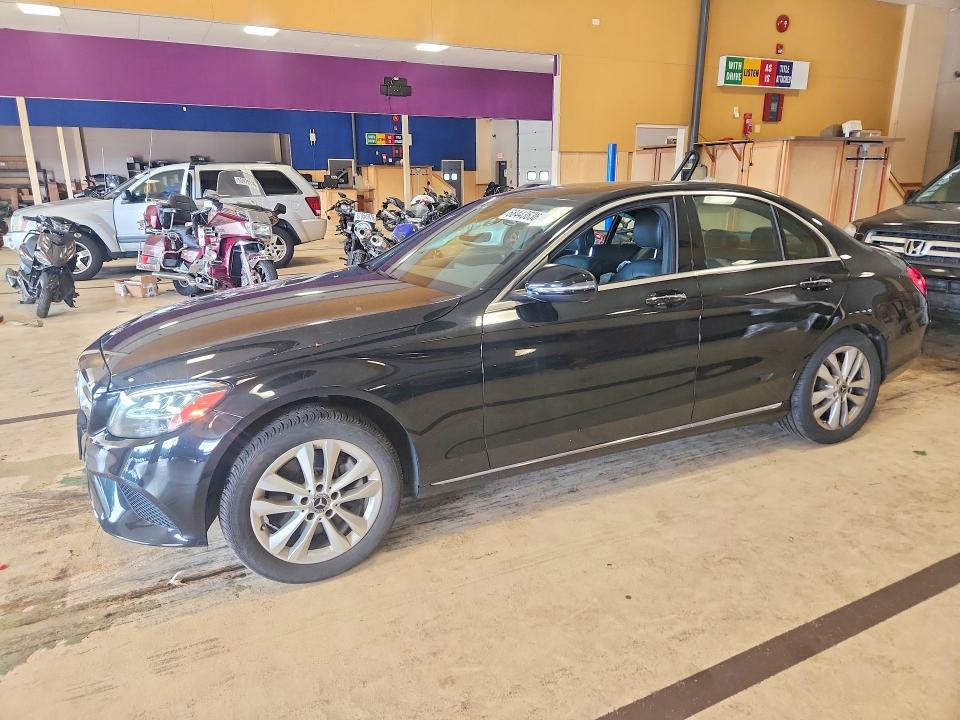 2019 Mercedes-benz C-klasse VIN 55SWF8EB6KU308374 — COPART salvage auction photo