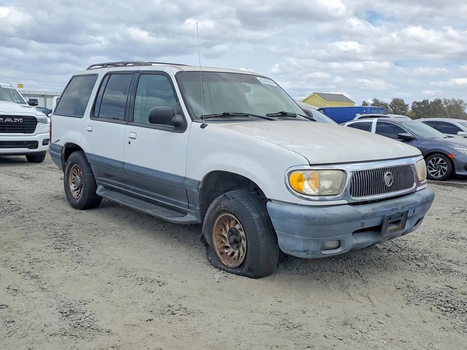 2000 Mercury Mountaineer VIN 4M2ZU66E2YUJ28501 COPART salvage auction — FRONT END, CA - CERTIFICATE OF TITLE, sold $10 on 2026-09-03 (photo 4)