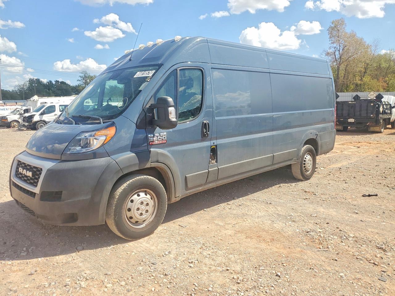 2021 Ram ProMaster 3500 VIN 3C6MRVJG9ME587108 — COPART salvage auction photo