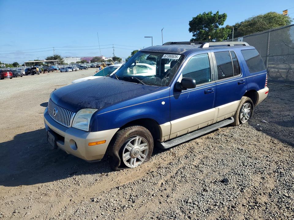 2005 Mercury Mountaineer VIN 4M2ZU86E55UJ11828 COPART salvage auction — SIDE, Ca - Salvage Certificate, sold $225 on 2026-09-22 (photo 1)