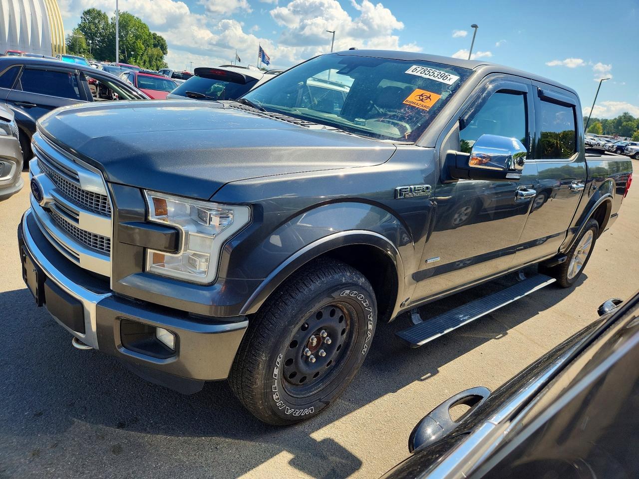 2015 Ford F-150 Lightning VIN 1FTEW1EGXFFB75359 — COPART salvage auction photo