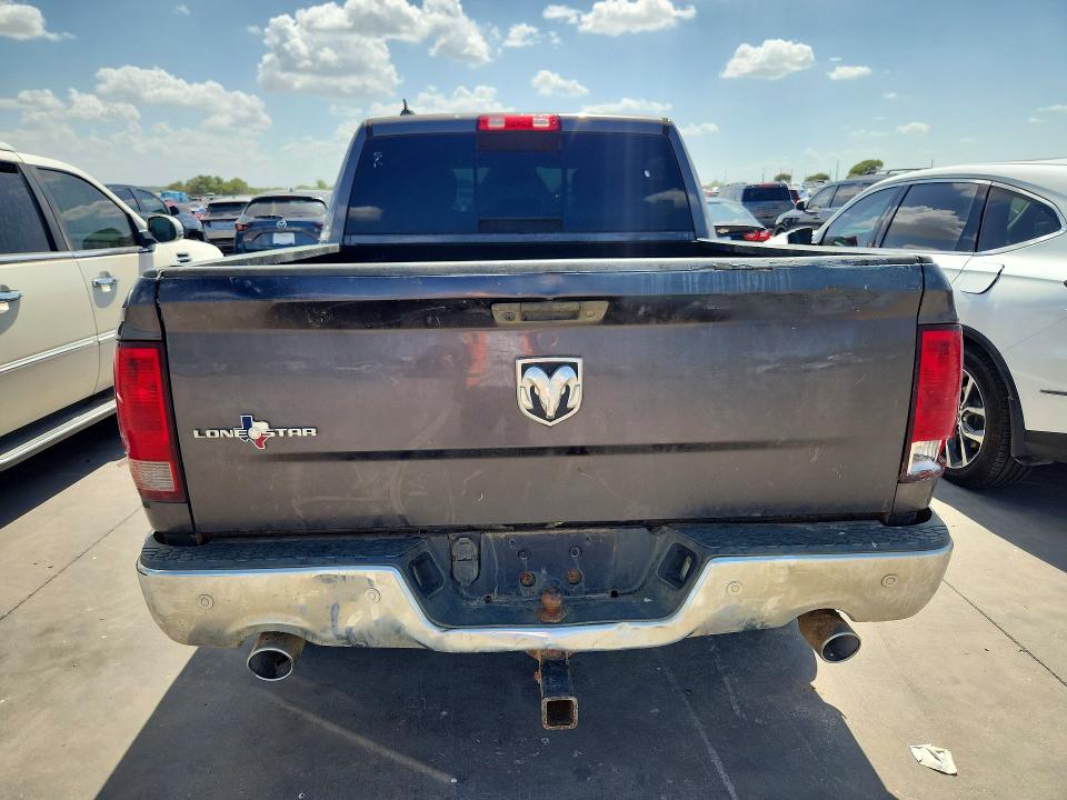 2017 Ram 1500 VIN 1C6RR6LMXHS747398 COPART salvage auction — FRONT END, TX - CERTIFICATE OF TITLE, sold $6,100 on 2026-10-08 (photo 6)