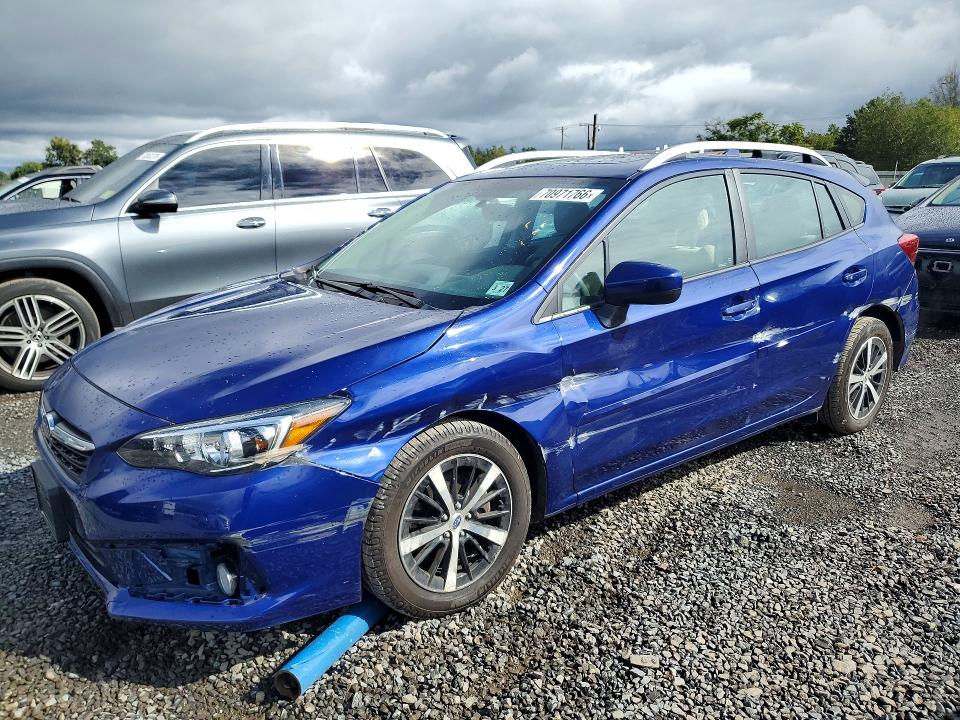 2022 Subaru Impreza VIN 4S3GTAD64N3718053 — COPART salvage auction photo