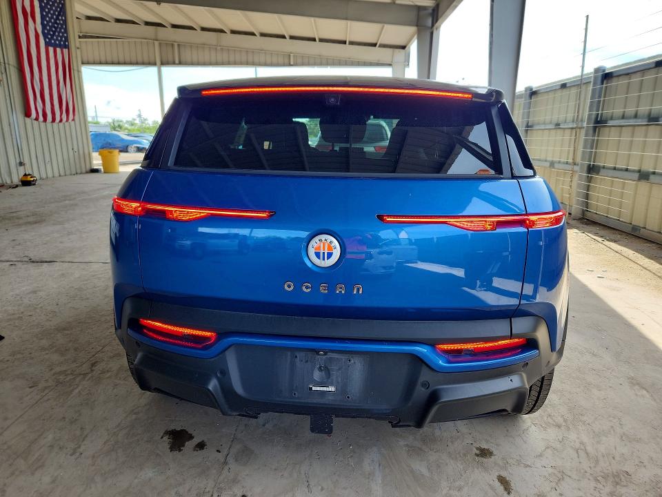 2023 Fisker inc. Ocean VIN VCF1EBU27PG007722 COPART salvage auction — MINOR DENT/SCRATCHES, FL - DEALER ONLY CLEAN TITLE (P), sold $13,600 on 2026-09-30 (photo 6)