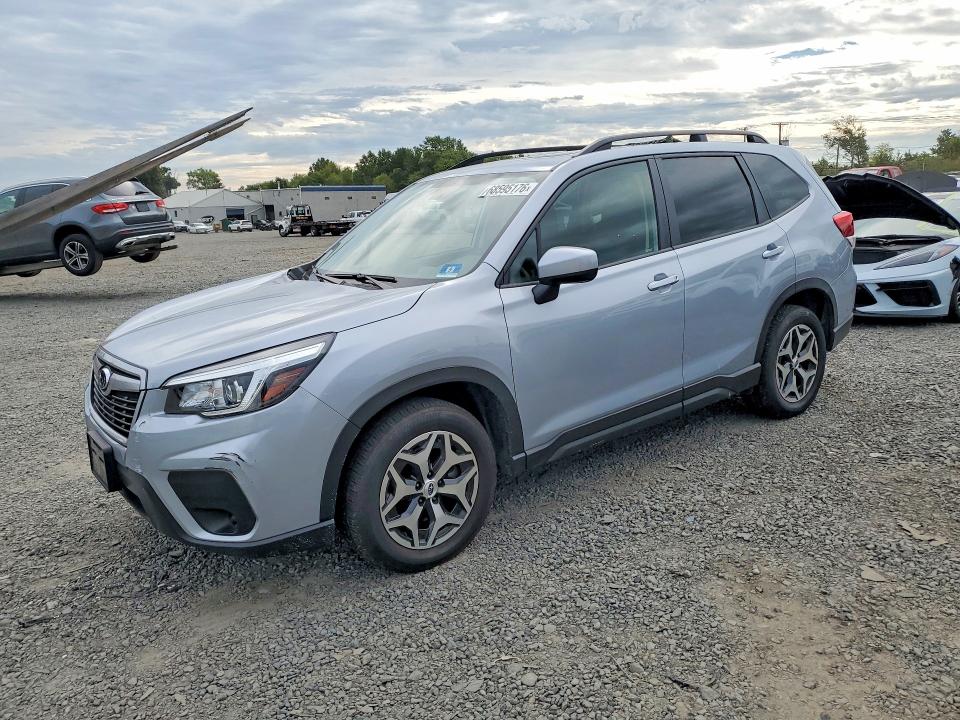 2020 Subaru Forester VIN JF2SKAJC5LH591385 — COPART salvage auction photo