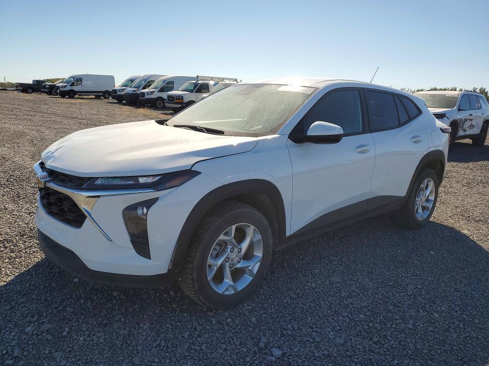 2025 Chevrolet Trax VIN KL77LFE28SC157714 — COPART salvage auction photo