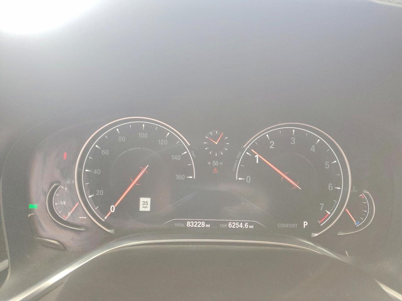 2018 BMW 7er VIN WBA7E4C5XJGV28133 COPART salvage auction — Front End, St - Salvage Title, sold $8,200 on 2026-09-24 (photo 9)