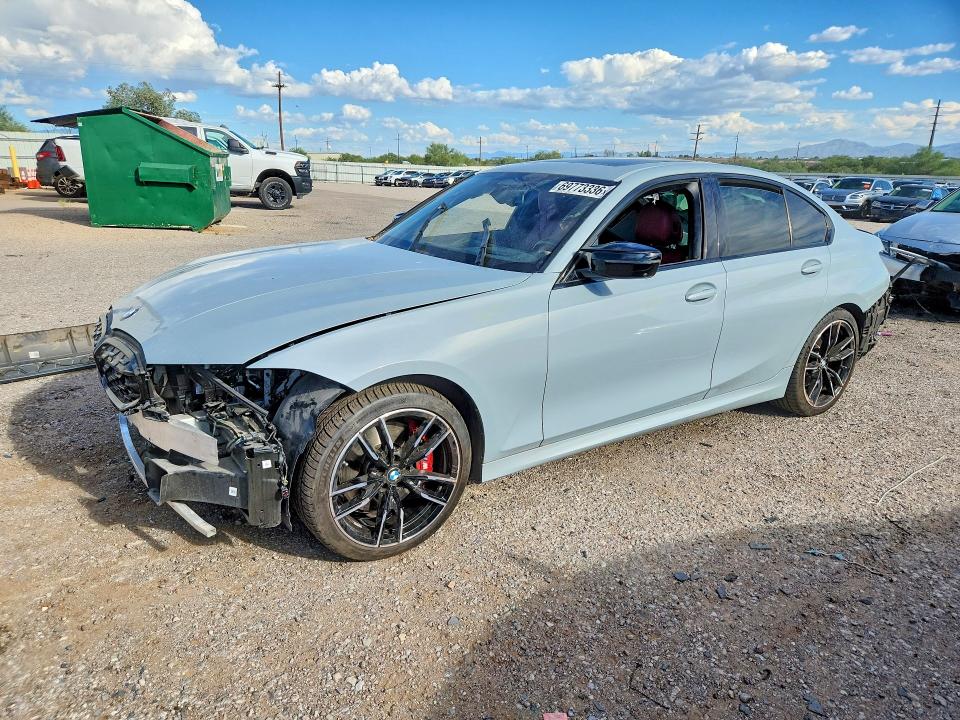 2023 BMW 3er VIN 3MW49FF09P8D41086 — COPART salvage auction photo