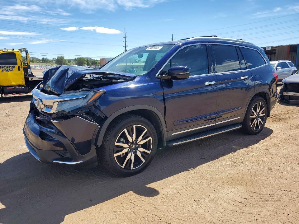 2019 Honda Pilot VIN 5FNYF6H97KB088556 — COPART salvage auction photo