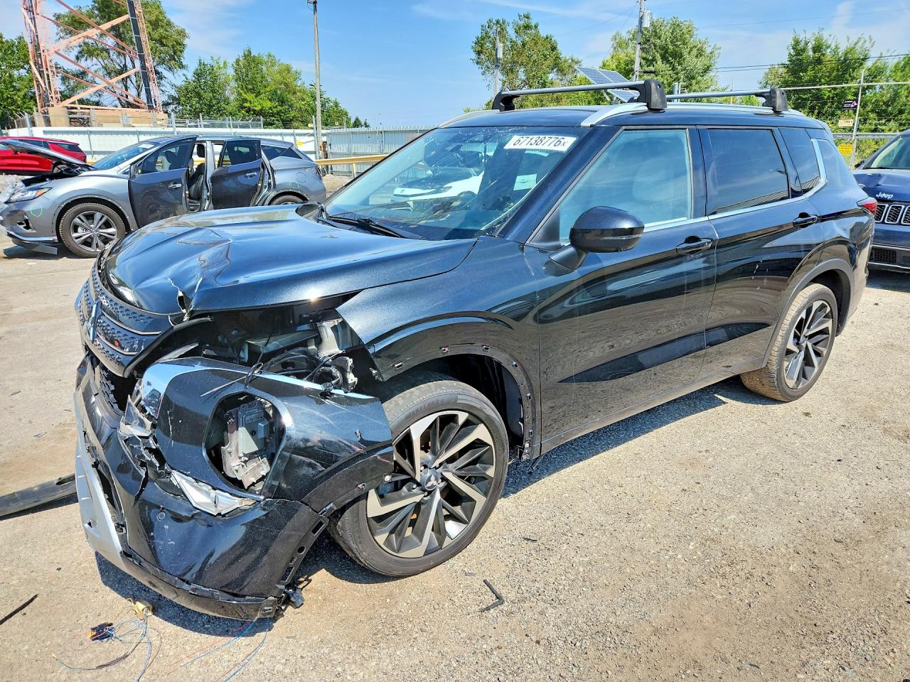 2022 Mitsubishi Outlander VIN JA4J3VA81NZ079771 — COPART salvage auction photo