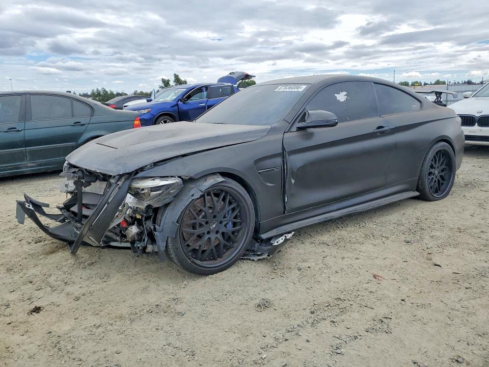 2018 BMW M4 VIN WBS4Y9C54JAA85535 — COPART salvage auction photo