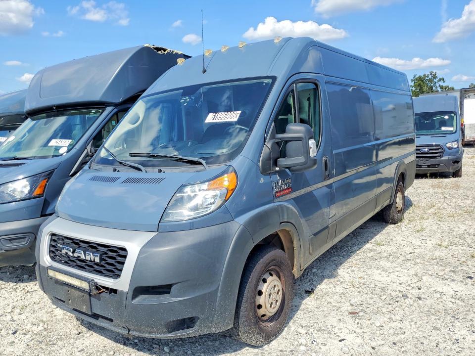 2021 Ram Promaster 3500 VIN 3C6FRVJGXME503872 — COPART salvage auction photo