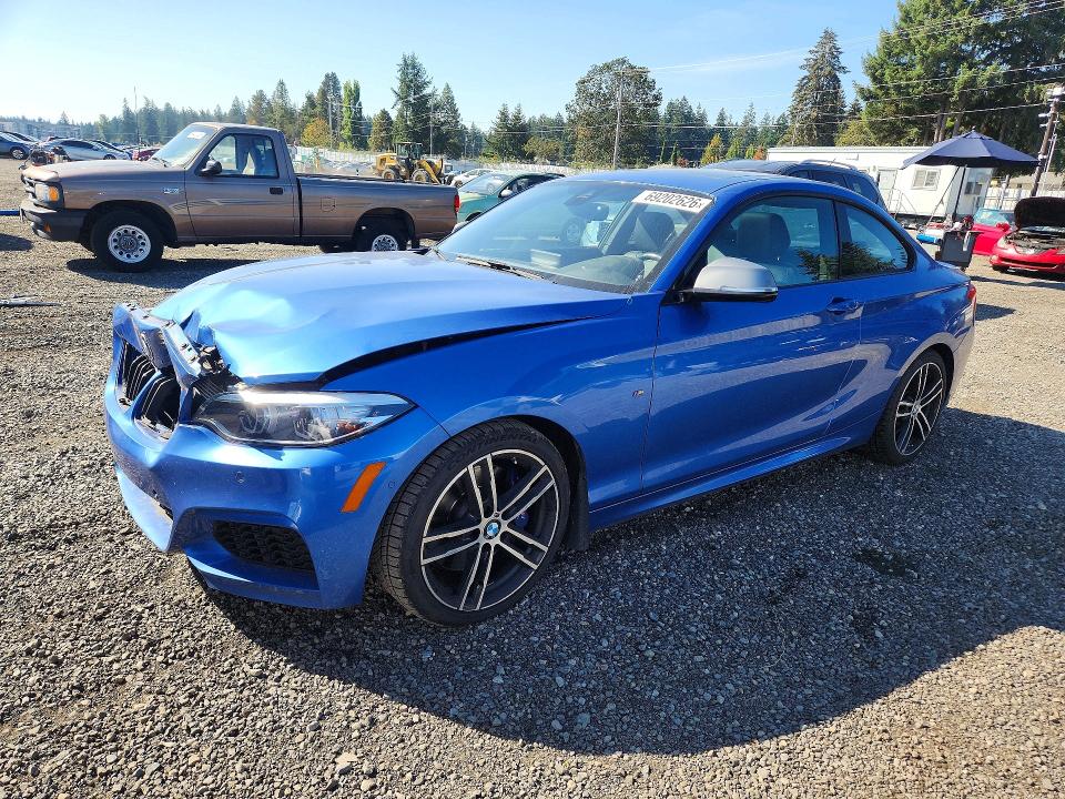 2019 BMW M2 VIN WBA2J5C55KVC07726 — COPART salvage auction photo