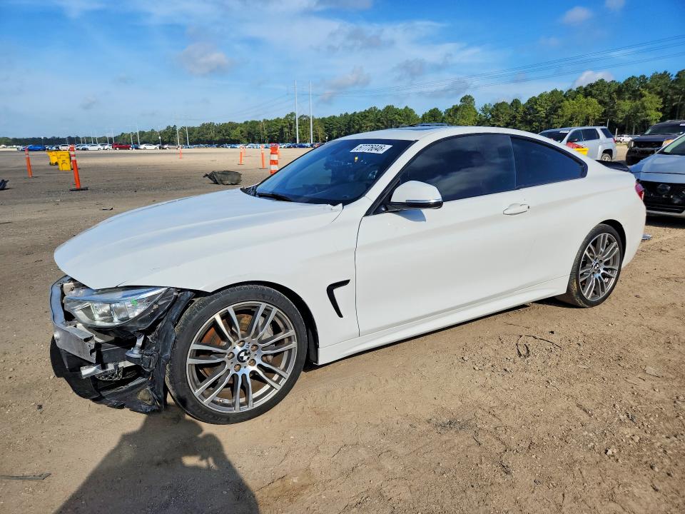 2017 BMW 4 series VIN WBA4R7C52HK876346 — COPART salvage auction photo