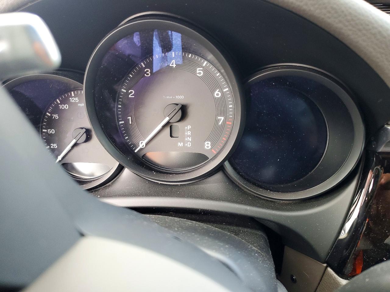 2022 Porsche Macan VIN WP1AA2A56NLB07856 COPART salvage auction — Front End, TX - CERT OF TITLE-MANUFACTURER BUY, sold $16,800 on 2026-10-08 (photo 9)