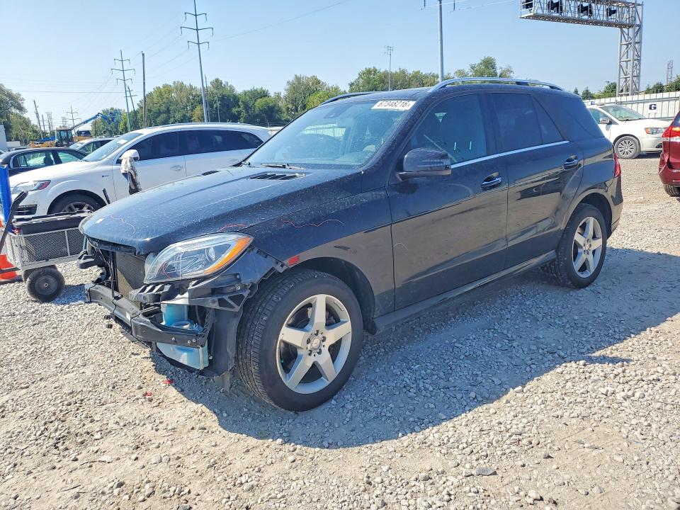 2015 Mercedes-benz M-klasse VIN 4JGDA5HB3FA559476 — COPART salvage auction photo