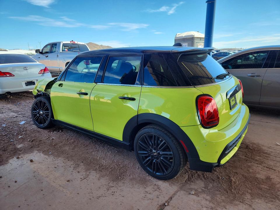 2024 Mini Cooper VIN WMW53DK03R2V55850 COPART salvage auction — FRONT END, AZ - CERT OF TITLE - SALVAGE, sold $7,400 on 2026-09-22 (photo 2)