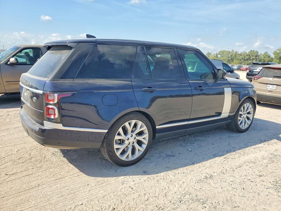 2021 Land rover RANGE ROVER VIN SALGS2RU0MA445776 COPART salvage auction — FRONT END, Tx - Certificate Of Title, sold $17,700 on 2026-09-29 (photo 3)