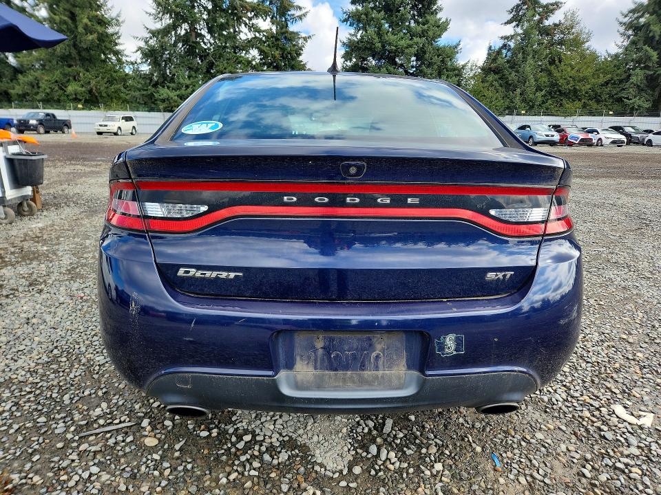 2013 Dodge Dart VIN 1C3CDFBA8DD294664 COPART salvage auction — SIDE, WA - BILL OF SALE, sold $125 on 2026-09-30 (photo 6)