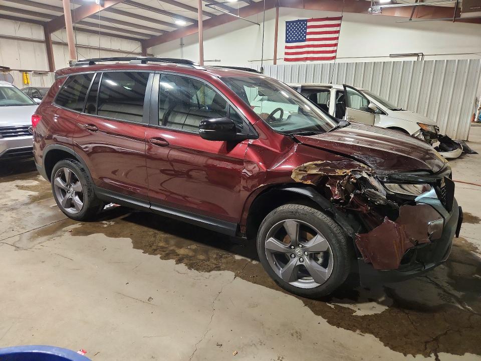 2021 Honda Passport VIN 5FNYF8H98MB029093 COPART salvage auction — FRONT END, Nj - Cert Of Title-Salvage, sold $7,500 on 2026-10-20 (photo 4)