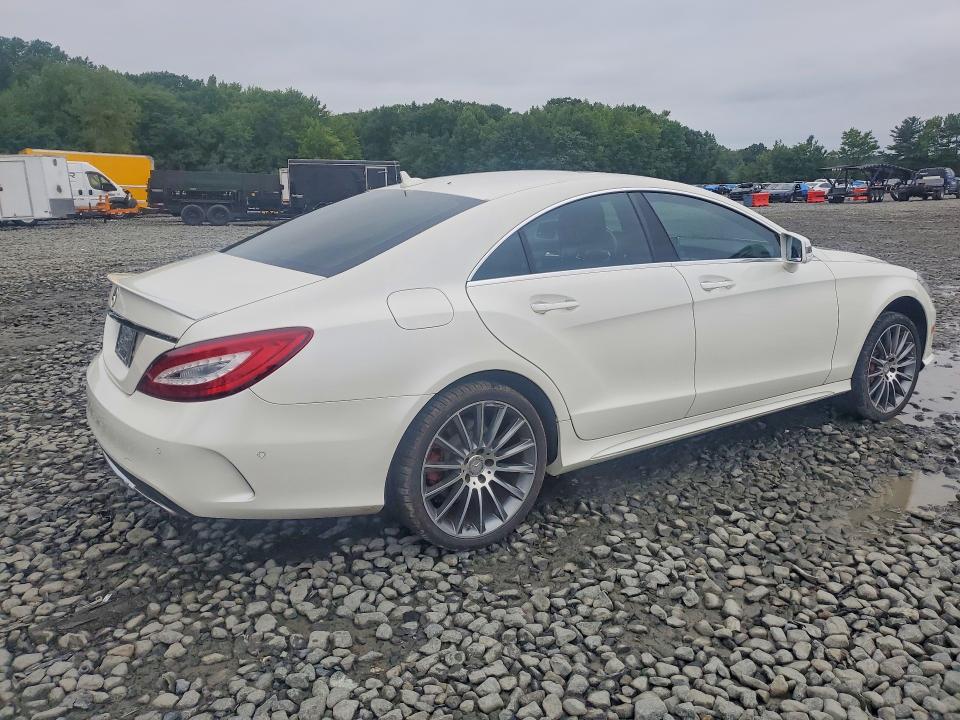2015 Mercedes-Benz CLS-Class VIN WDDLJ9BB2FA150116 COPART salvage auction — MINOR DENT/SCRATCHES, Nc - Salvage Cert-Rebuilt, sold $5,600 on 2026-09-09 (photo 3)
