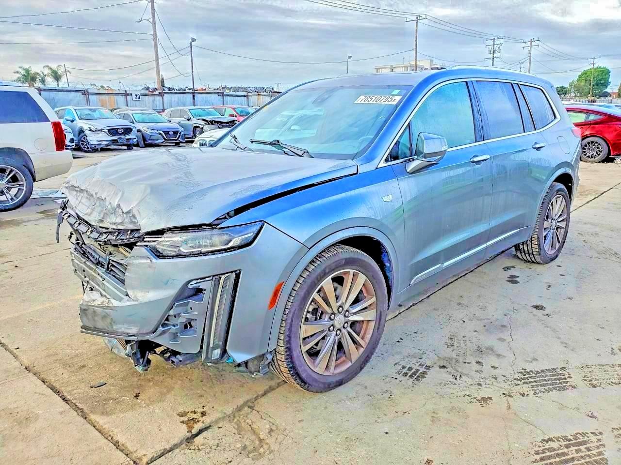 2022 Cadillac XT6 VIN 1GYKPCRS7NZ111247 — COPART salvage auction photo