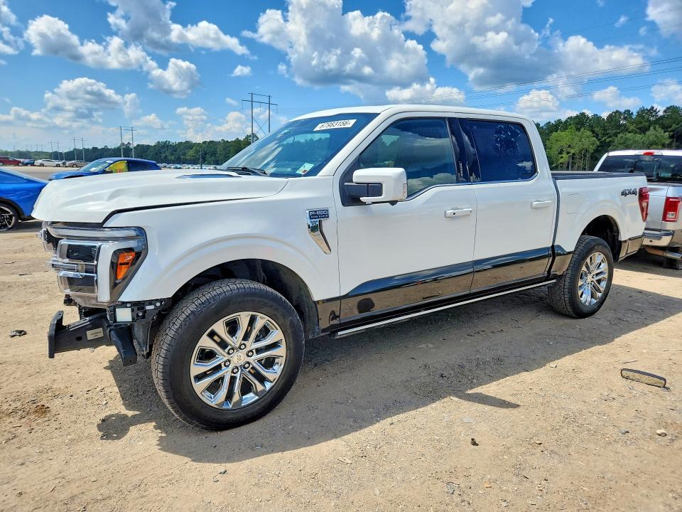 2024 Ford F-150 lightning VIN 1FTFW6L87RFB89950 — COPART salvage auction photo