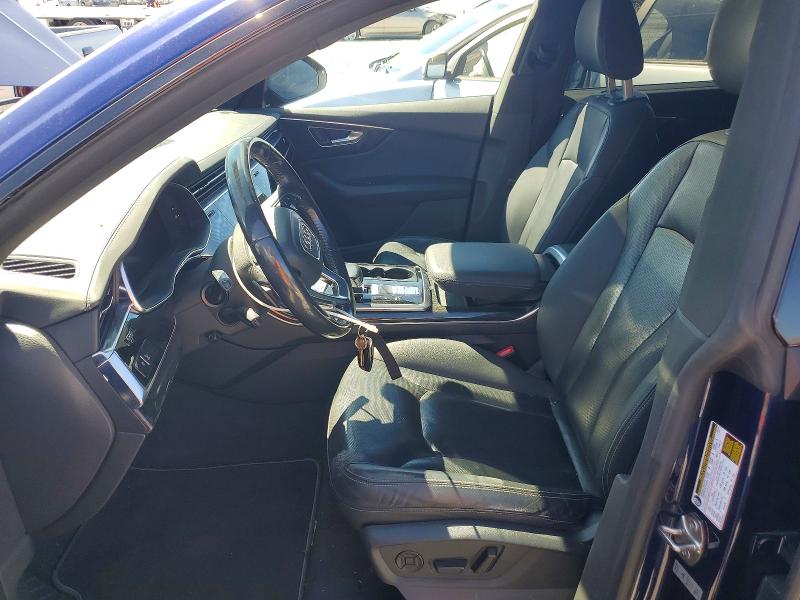 2019 Audi Q8 VIN WA1FVAF17KD022150 COPART salvage auction — FRONT END, Ca - Salvage Certificate, sold $7,500 on 2026-09-30 (photo 7)