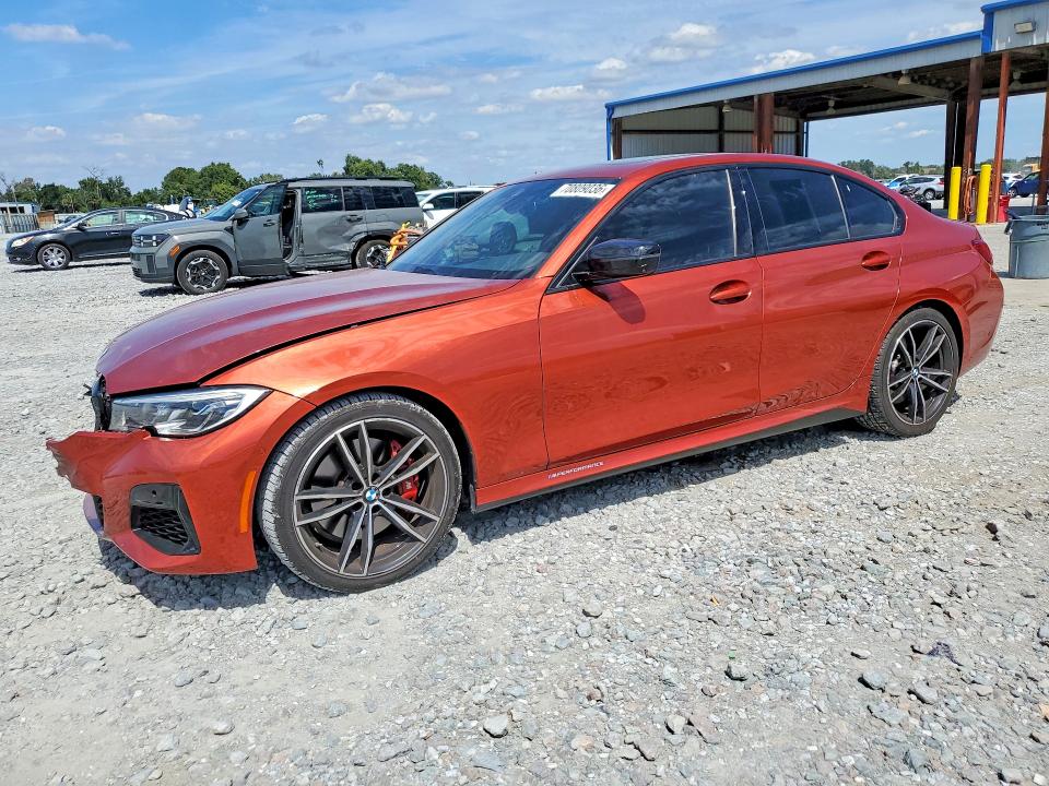 2021 BMW 3er VIN 3MW5U7J00M8C12908 — COPART salvage auction photo