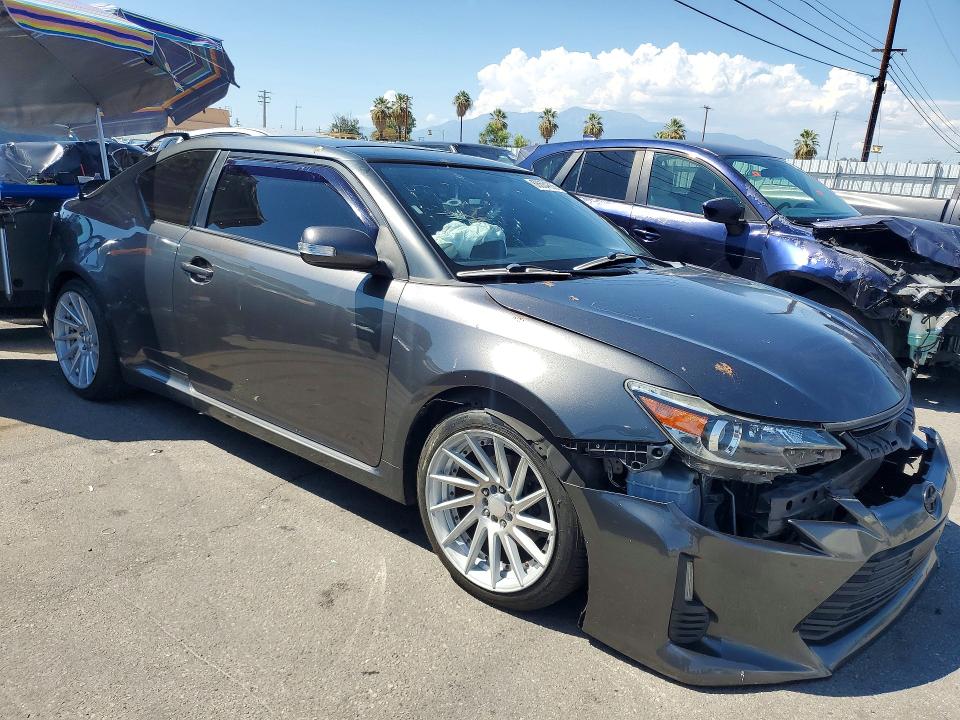2014 Scion Tc VIN JTKJF5C71E3083686 COPART salvage auction — FRONT END, CA - DIS/DLR/EXP ONLY CLEAN TITLE, sold $1,150 on 2026-09-24 (photo 4)