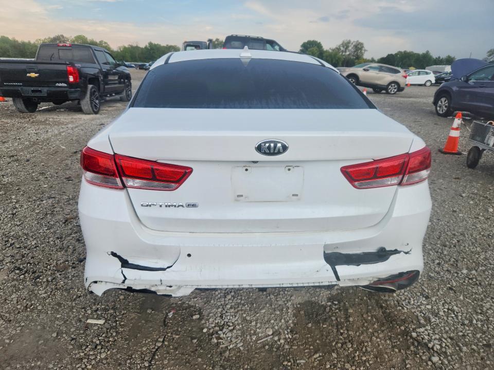 2016 Kia Optima VIN 5XXGT4L36GG031880 COPART salvage auction — REAR END, OH - CERT OF TITLE-SALVAGE, sold $0 on 2026-10-07 (photo 6)