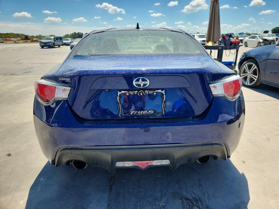 2016 Scion Fr-s VIN JF1ZNAA18G8702364 COPART salvage auction — FRONT END, Tx - Certificate Of Title (P), sold $2,500 on 2026-09-24 (photo 6)