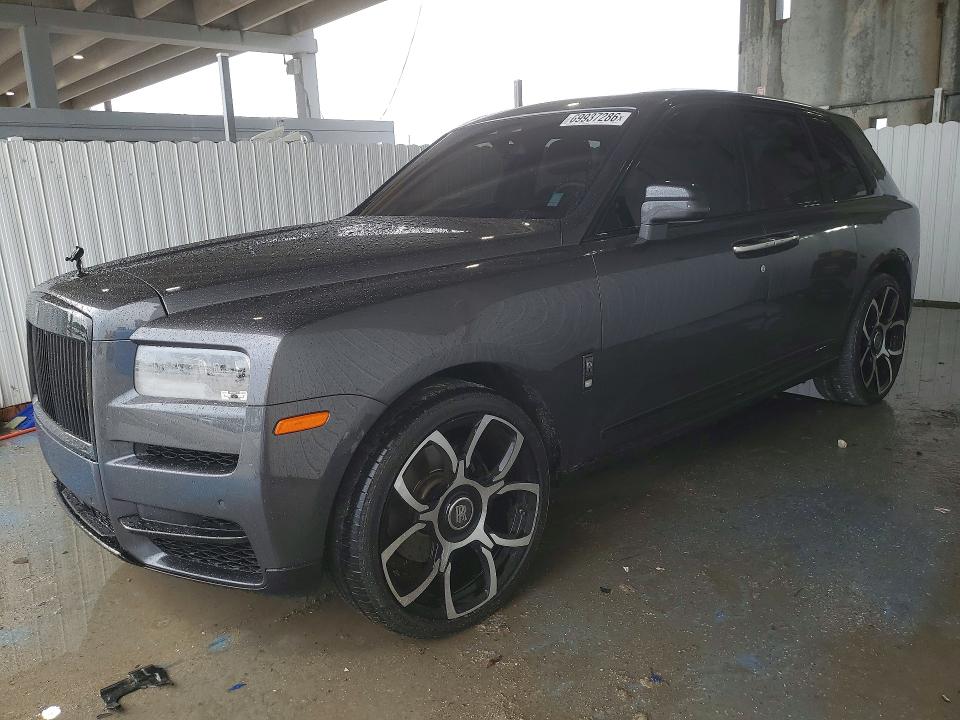2021 Rolls-royce Cullinan VIN SLATV8C0XMU205128 COPART salvage auction — SIDE, Fl - Cert Of Title Slvg Rebuildable, sold $95,500 on 2026-10-01 (photo 1)