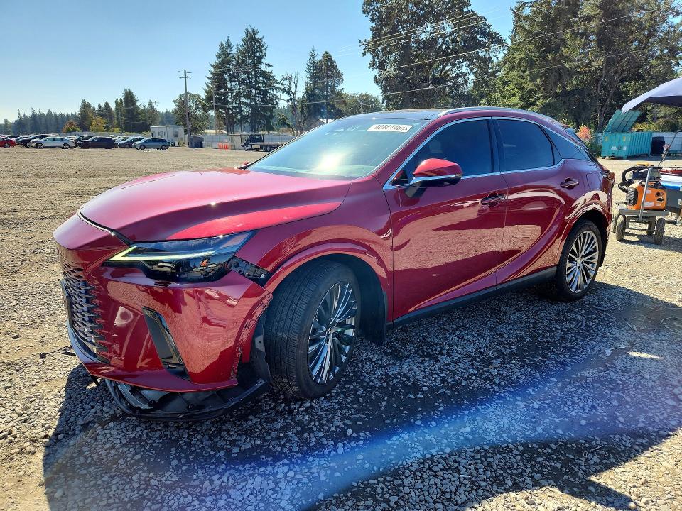2025 Lexus Rx VIN 2T2BBMCA3SC071017 — COPART salvage auction photo