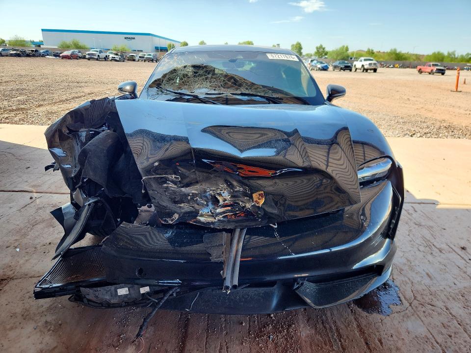 2024 Porsche Taycan VIN WP0AC2Y15RSA52006 COPART salvage auction — FRONT END, Az - Cert Of Title - Salvage, sold $32,000 on 2026-09-24 (photo 5)