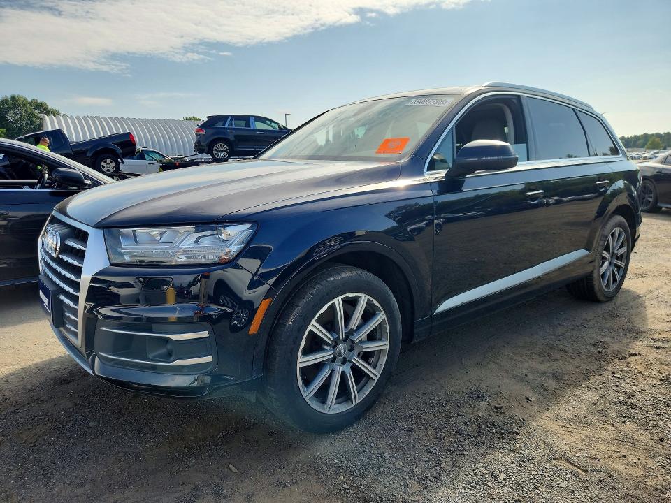 2018 Audi Q7 VIN WA1LHAF76JD002999 — COPART salvage auction photo