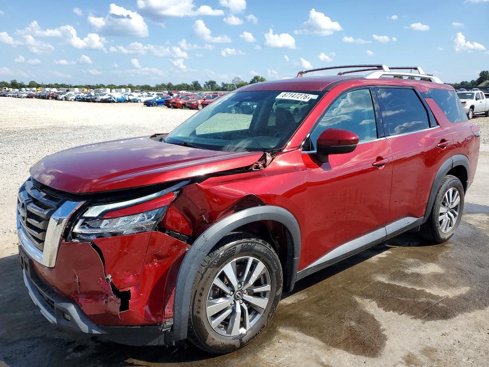 2022 Nissan Pathfinder VIN 5N1DR3CC3NC203898 — COPART salvage auction photo