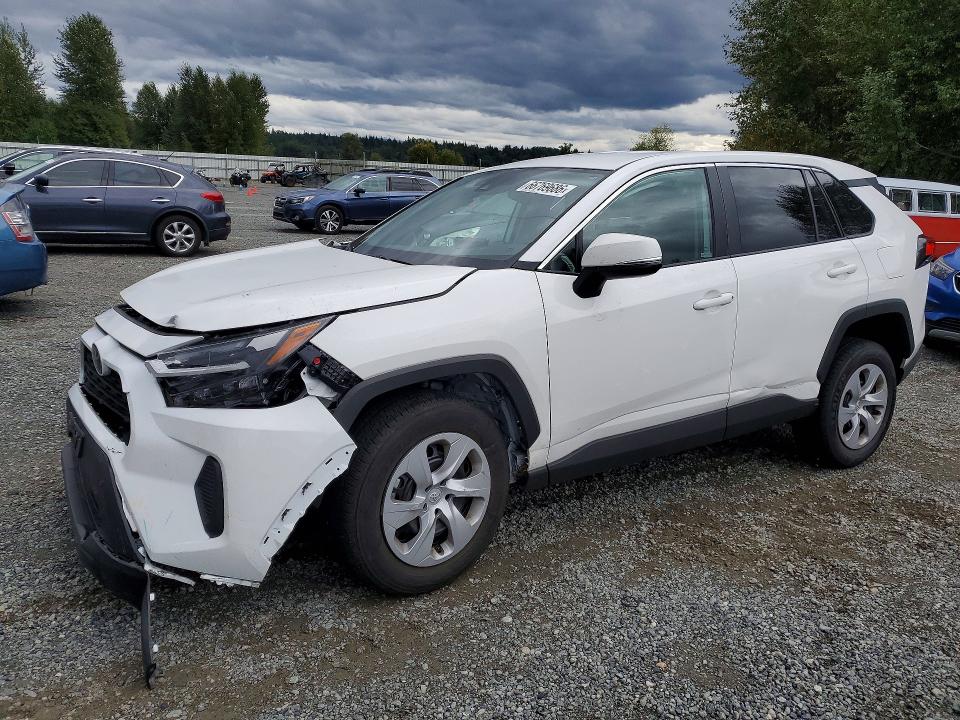 2025 Toyota Rav 4 VIN 2T3K1RFV9SW404880 — COPART salvage auction photo