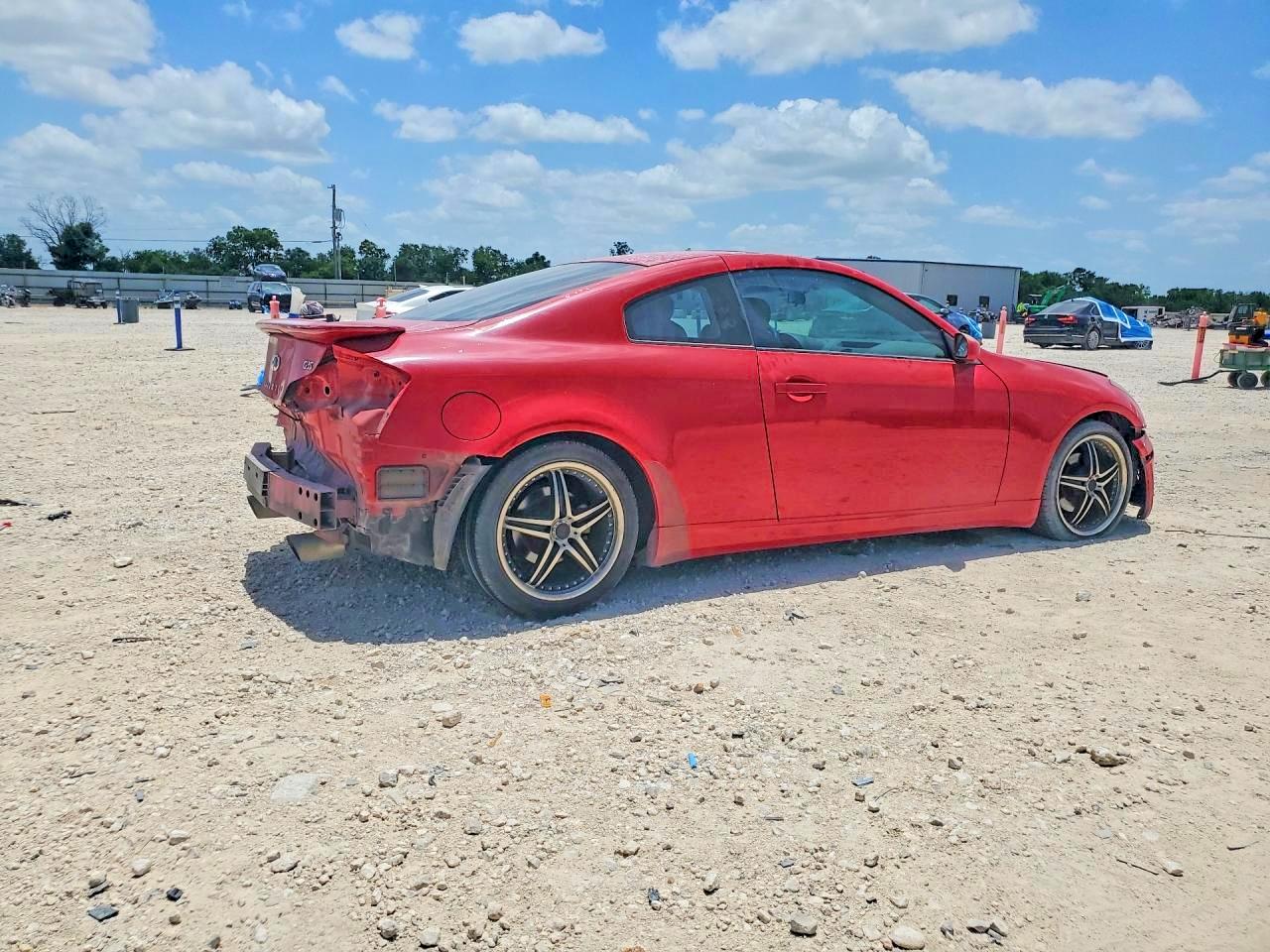 2004 Infiniti G35 VIN JNKCV54E24M817632 COPART salvage auction — Rear End, Sv - Salvage Title, sold $275 on 2026-09-24 (photo 3)