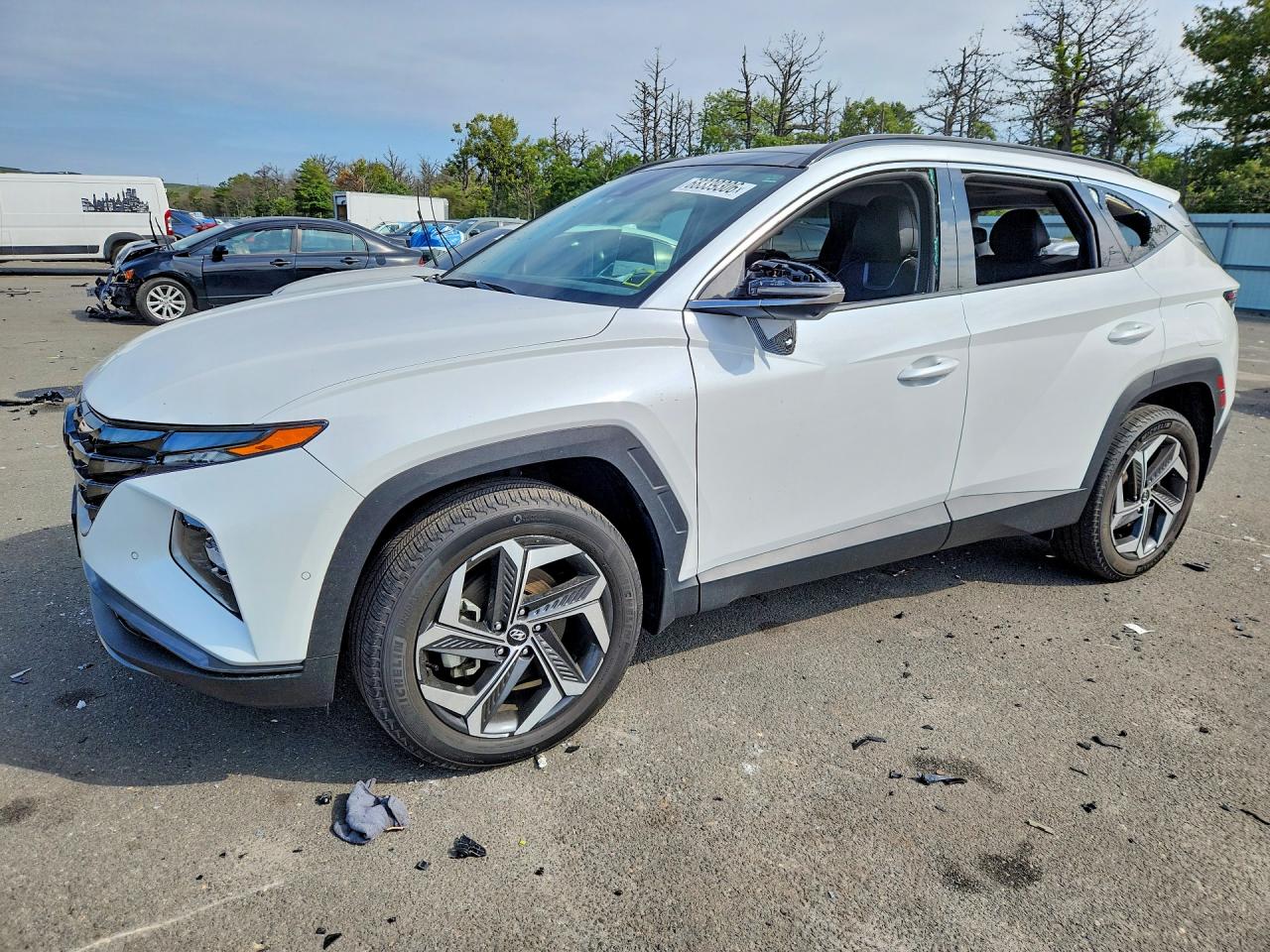 2022 Hyundai Tucson VIN 5NMJECAE0NH106229 — COPART salvage auction photo